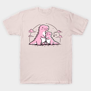 Dino celebrating valentine's day T-Shirt